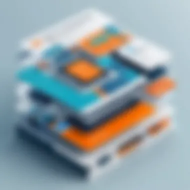 Kentico CMS Architecture A detailed diagram illustrating the architecture of Kentico CMS and its key components.