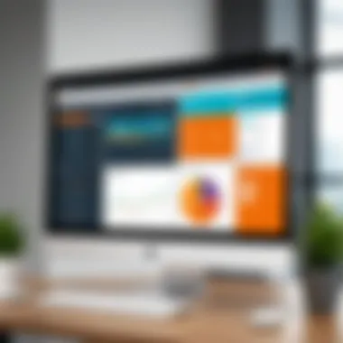 Kentico CMS Dashboard An overview of Kentico CMS dashboard showcasing its user-friendly interface and navigation.