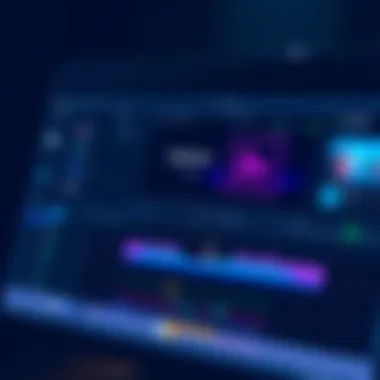 Adobe Premiere Pro Editing Interface User interface of Adobe Premiere Pro showcasing editing tools