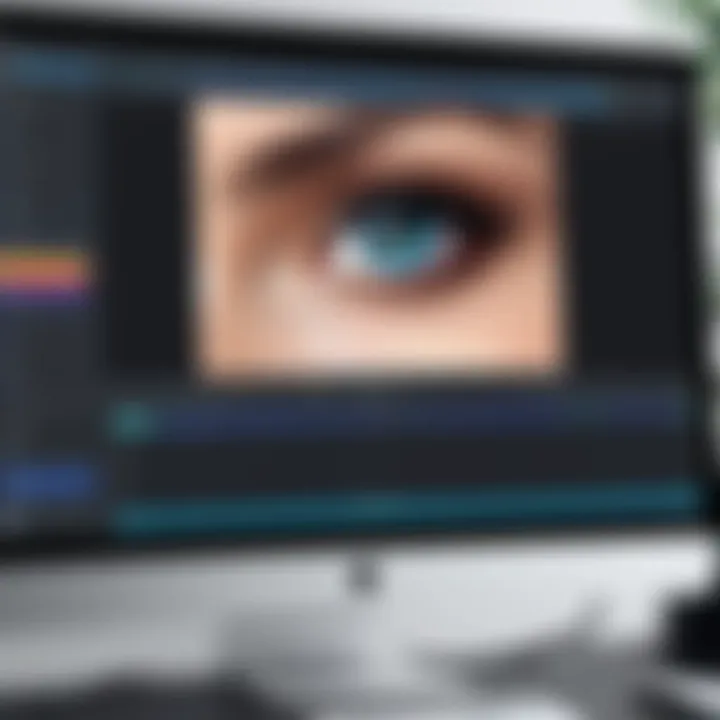 Screenshot of Apowersoft in action during video editing