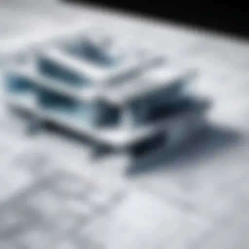 Screenshot of architectural drawing software interface showcasing advanced features