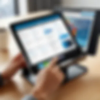 Benefits of iPads in Kiosk Applications Diagram illustrating the benefits of using iPads for kiosk applications