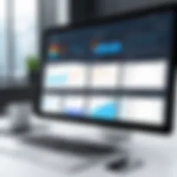 Dashboard of compliance management software showcasing analytics
