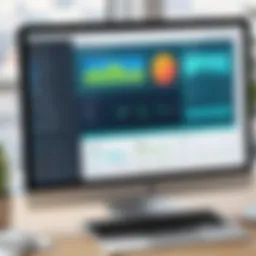 User interface of Blend Mortgage Software highlighting streamlined navigation