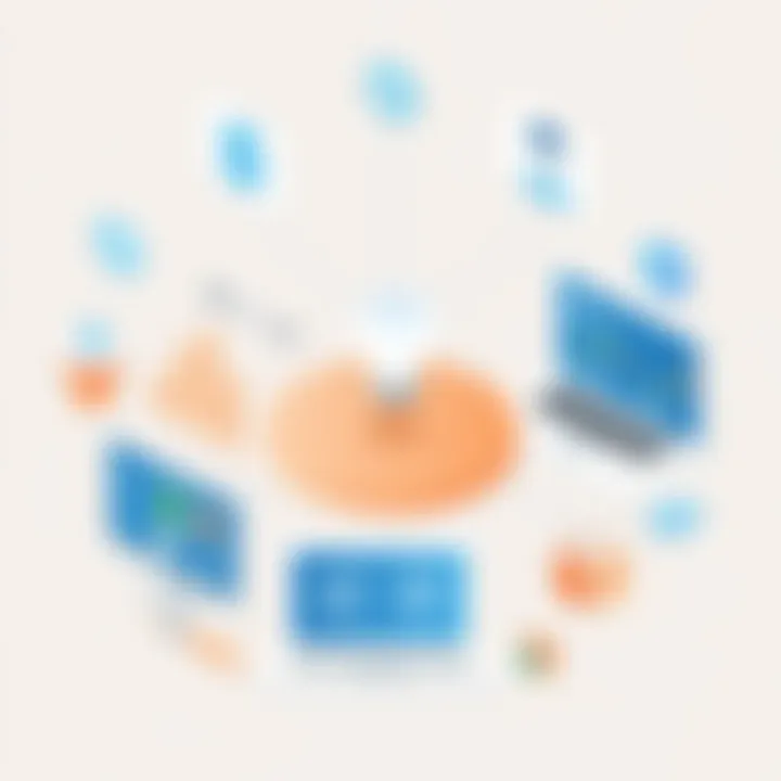 Integrations of CasePeer with Legal Software Illustration of CasePeer app integrations with other software