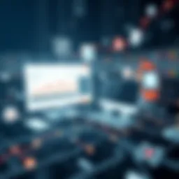 Visual representation of event tracking interfaces