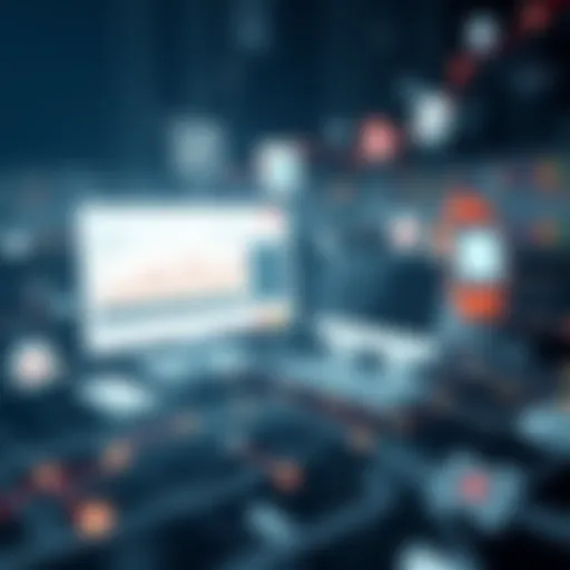 Visual representation of event tracking interfaces