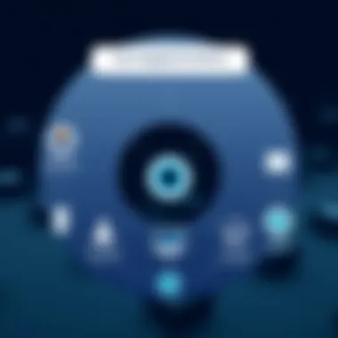 Diagram illustrating user engagement metrics