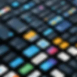 Innovative platform interface showcasing B2B functionalities