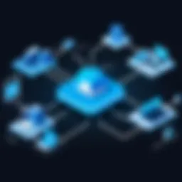 Diagram illustrating Azure VPN architecture