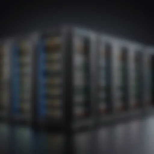 Representation of various backup server types