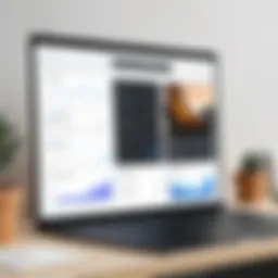 A sleek dashboard showcasing form builder options on Wix