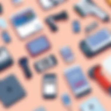 Comparison of Barcode Scanner Devices and Apps Various barcode scanner devices and mobile applications laid out for comparison