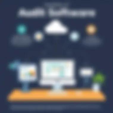 Usability of Audit Software Solutions Infographic showcasing user-friendly interface of audit software