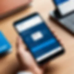 Overview of Paychex Android app interface showcasing its user-friendly design