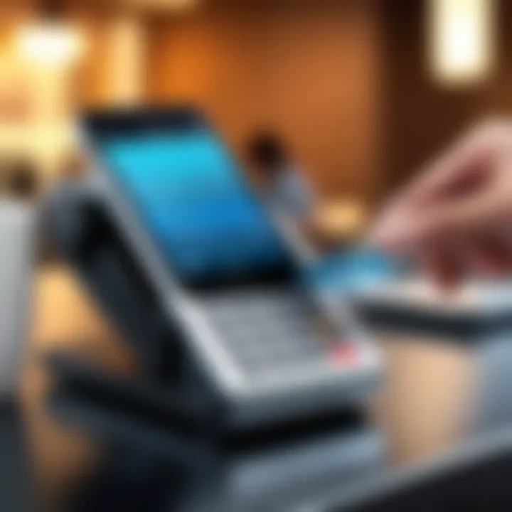 Integration of POS iPhone app within a business system