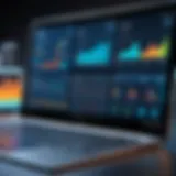 A sophisticated dashboard showcasing integrated software functionalities for B2B solutions