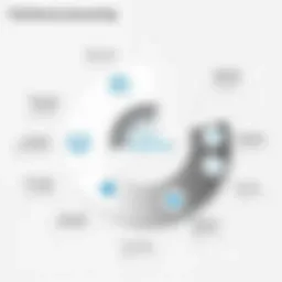 A detailed diagram showcasing the core components of full service accounting