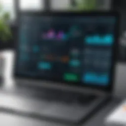 User interface of Corvee tax planning software showcasing dashboard features