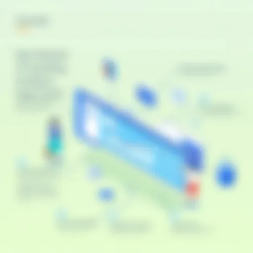 Visual representation of data analytics platform features