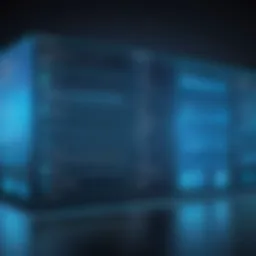 Conceptual diagram of a database architecture