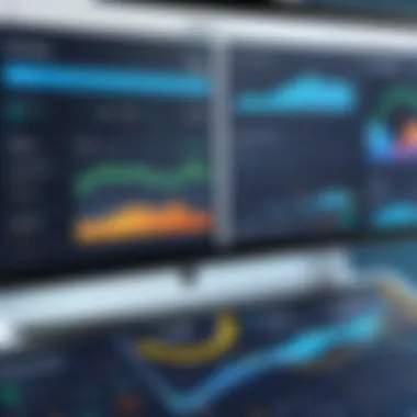ERP Software Dashboard An overview of ERP software dashboard displaying manufacturing metrics