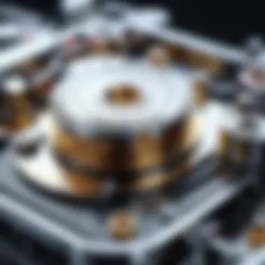 Complex Mechanical Component Visualization Visualization of complex mechanical components created with software