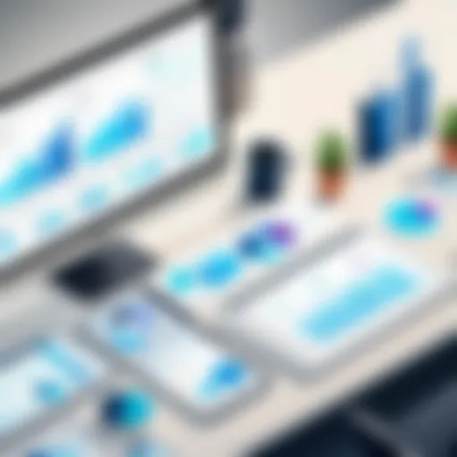 Visual representation of HR analytics tools