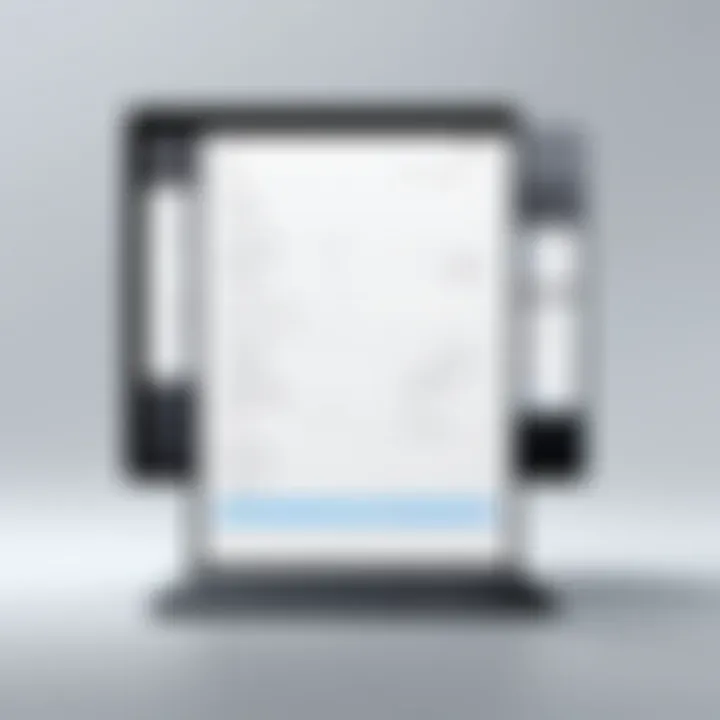 User interface design of fillable form applications