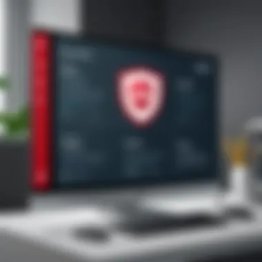 Comparison of McAfee features against competitors