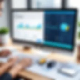 Overview of payroll software interface