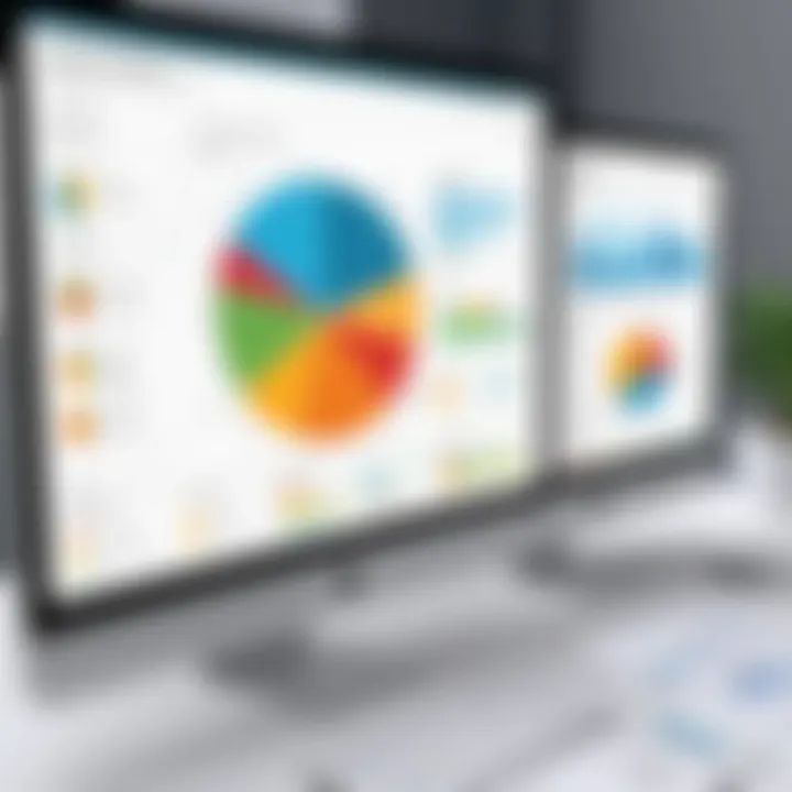 Diagram illustrating evaluation metrics for selecting enterprise software