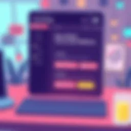 Evite platform interface showcasing invitation options