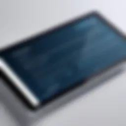 Digital signature interface on a device