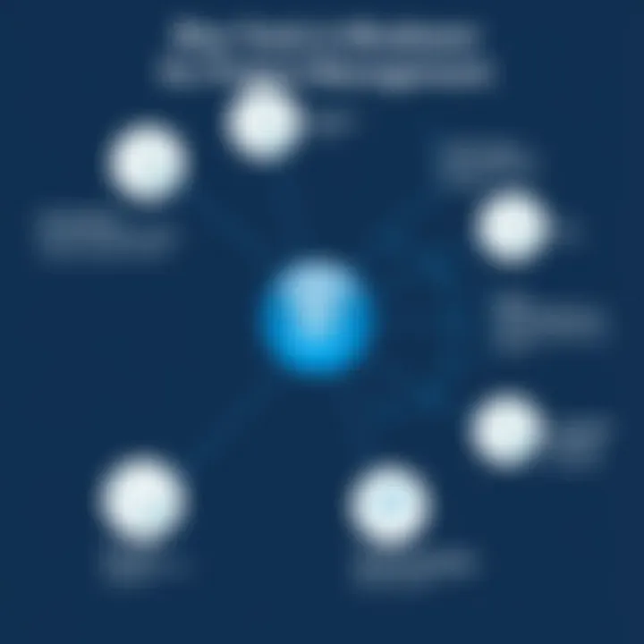 Diagram illustrating Bluebeam tools beneficial for project management