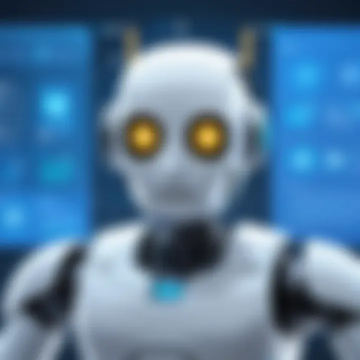 A strategic blueprint showcasing chat bot integration in business frameworks.