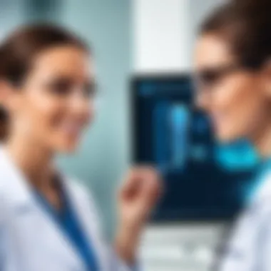 Healthcare Professionals Utilizing Dentrix Healthcare professionals using Dentrix for patient management