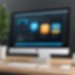 User interface of Dentrix on a Mac screen