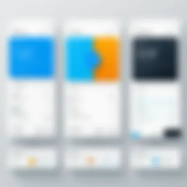 A comparison chart showcasing features of different diagram applications