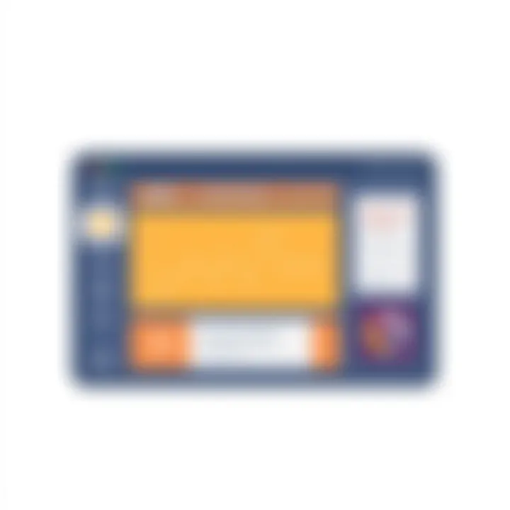 User Interface of Discovery Software Visual representation of discovery software interface