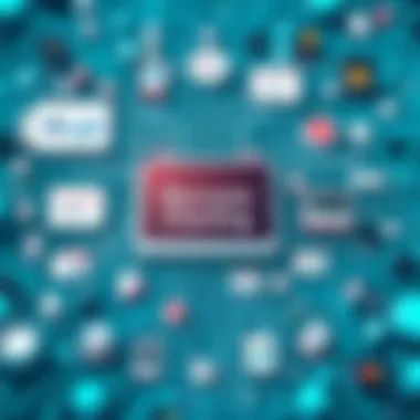 Visual framework of technical components in electronic charting systems