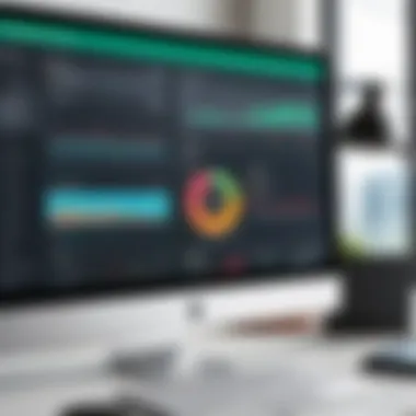 Dashboard Overview of Body Shop Estimator Software Insightful dashboard of a body shop estimator software
