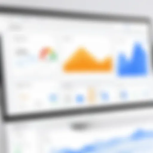 Overview of Google Cloud analytics dashboard showcasing data insights.