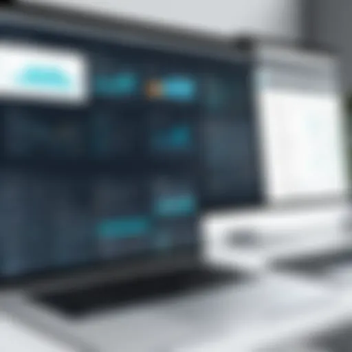 Visual representation of a digital project board interface showcasing various tasks and team collaboration features.