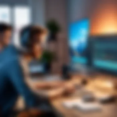 Challenges of Open Source Video Editing Software Illustration showing challenges faced by users of open source video editing applications.