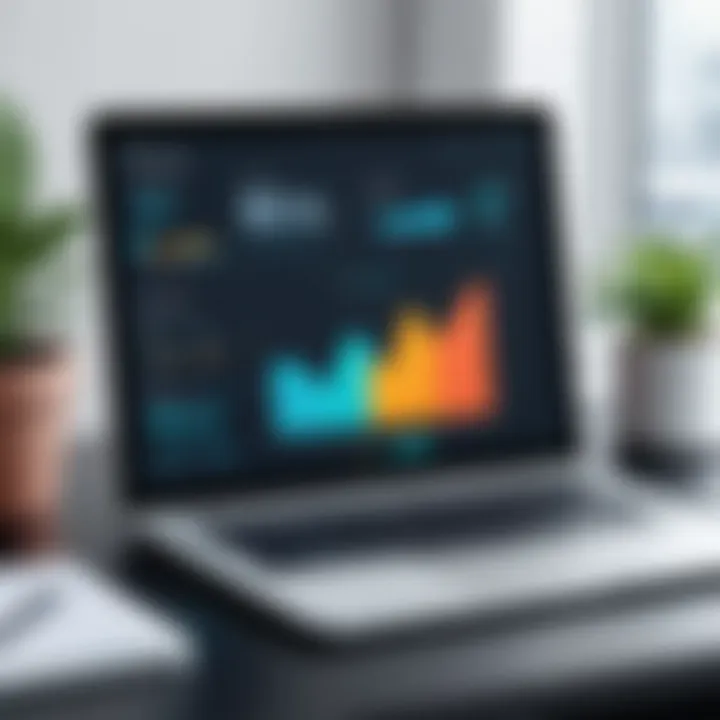 Graph illustrating performance metrics of Opus Pharmacy Software