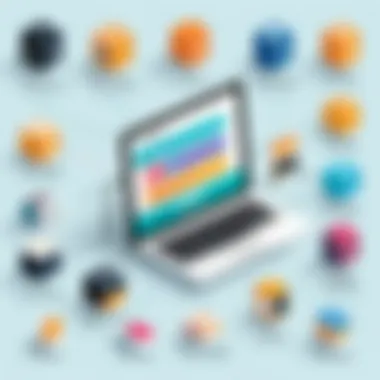 User-Friendly Features of E-Commerce Solutions An infographic depicting user-friendly features of various e-commerce solutions