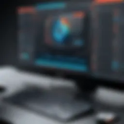 User interface of Resolve editing software showcasing advanced features