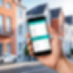 Advanced mobile application interface for property inspections