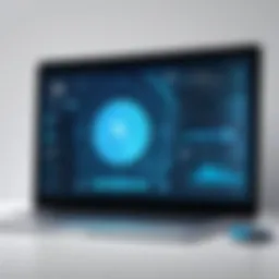 Dynamic interface of a productivity application showcasing task management features